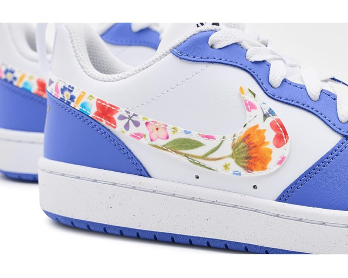 Кроссовки Nike Kids Court Borough Low FL с гибкой подошвой