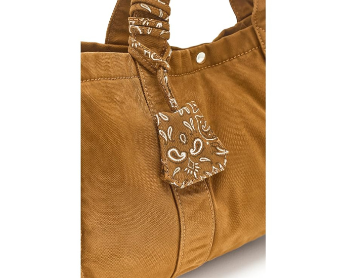 Lg Washed Canvas Tote