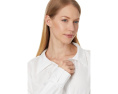 Боди Norma Kamali Super Oversized Boyfriend NK Shirt из хлопкового поплина на застежке-липучке