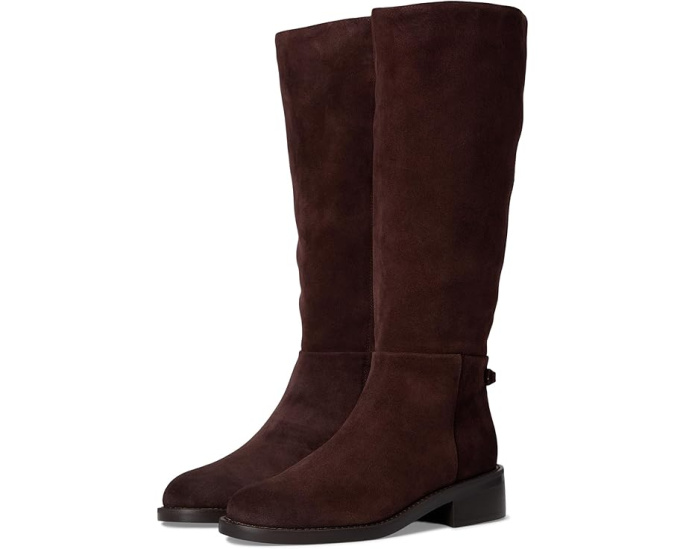 Сапоги Sam Edelman Milla до колена с миндалевидным носком и молнией