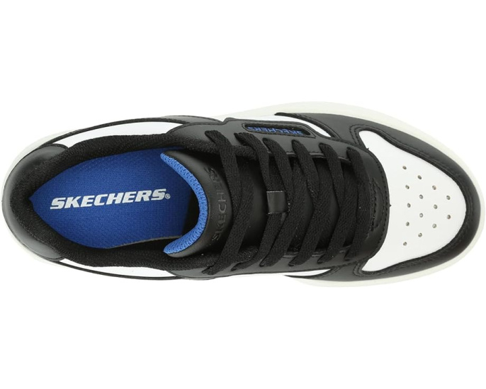 Кроссовки Skechers Quick Street 405639L черно белые
