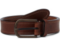 Кожаный ремень Johnston & Murphy Two-Tone Stitched с контрастной строчкой
