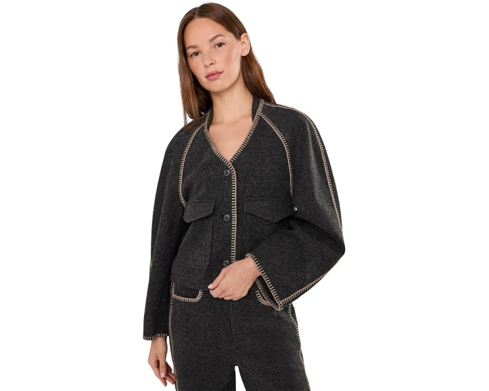 Рубашка UGG Rina Button-Up Top на пуговицах