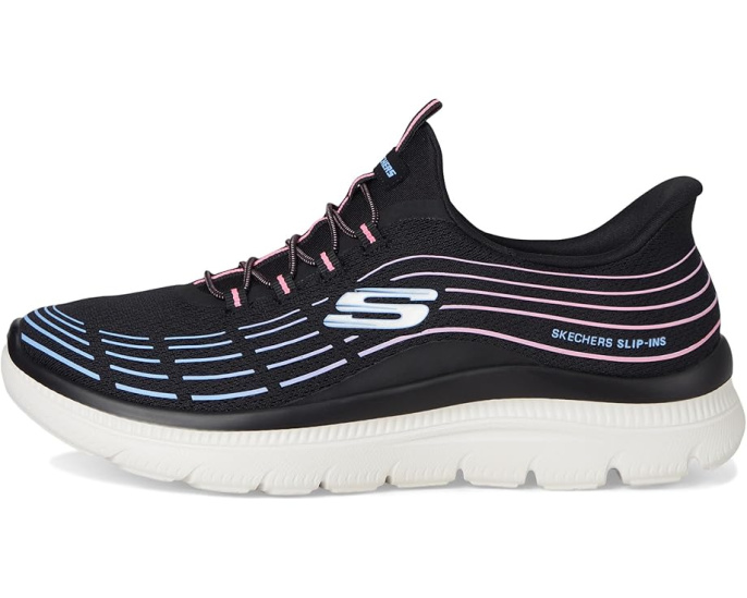 Summits Plus Hands Free Slip-INS от Skechers с омбре принтом и памятью формы