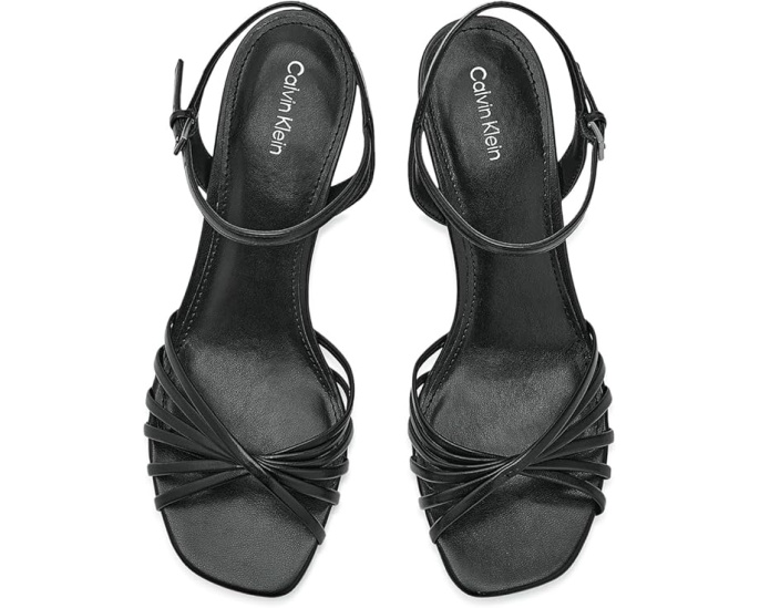 Босоножки Calvin Klein Izabella на каблуке-рюмочке с ремешком