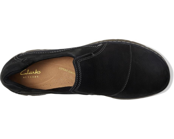 Слипоны Clarks Orlene Slip из премиальной кожи с анатомической стелькой