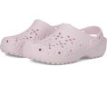 Классические сабо Crocs для детей с цветочным ажурным дизайном