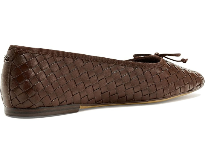 Балетки Sam Edelman Ruthie с плетеной кожей и квадратным носком