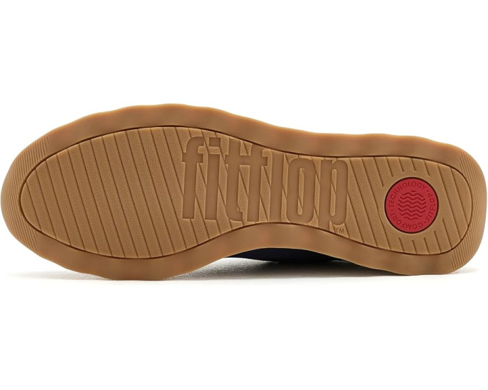 Кроссовки FitFlop Retro-Q FF из кожи и нейлона
