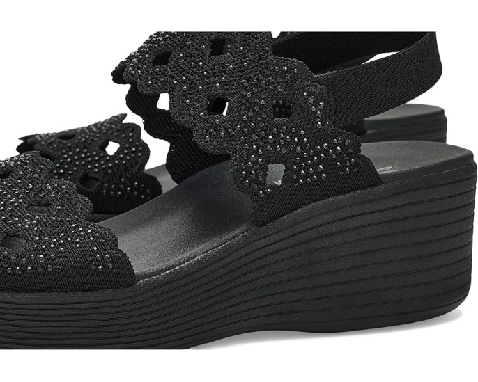 Сандалии SKECHERS Parallel Lite Sassy Dayz 2.0 с ремешком, украшенным стразами, и стелькой Luxe Foam