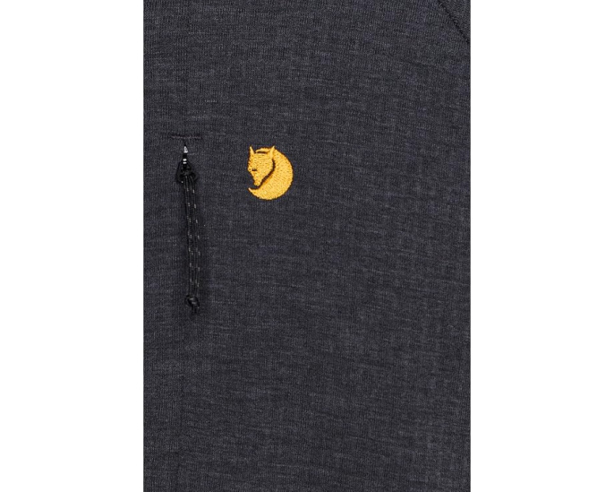 Fjällräven Bergtagen Midlayer 1/2 Zip флис с шерстью Black