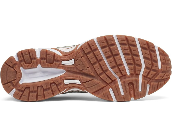 Кроссовки Saucony Ride Millennium с кожаным верхом и амортизацией GRID