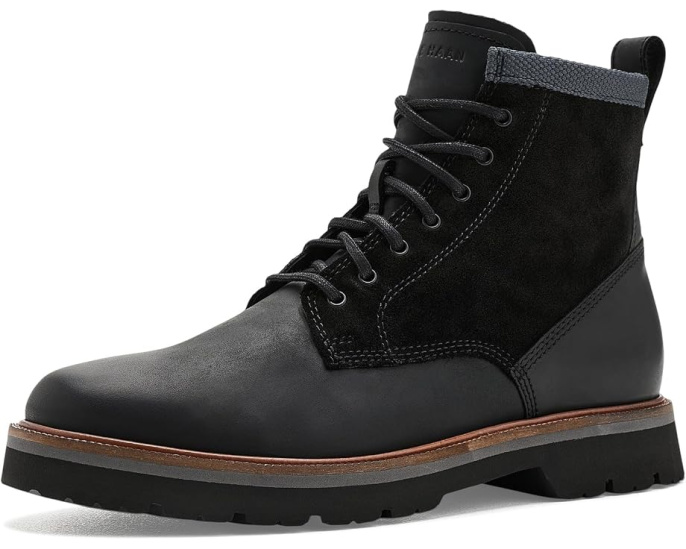 Водонепроницаемые ботинки American Classics Plain Toe от Cole Haan с круглым мысом