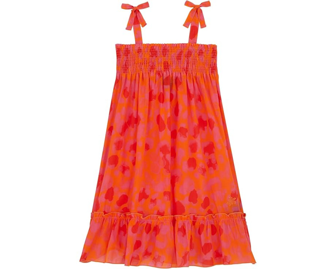 Платье Vilebrequin Kids New Leopard Gloss с леопардовым принтом