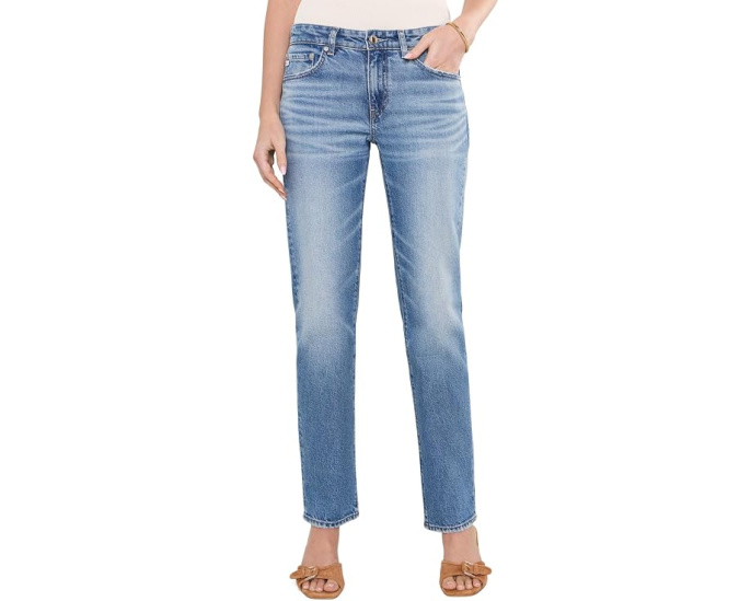 Джинсы AG Jeans Сандра с низкой посадкой и прямым кроем