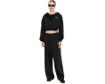 Кроп худи PUMA Essentials Graphics Bedazzled Cropped Hoodie с пайетками и объемными рукавами