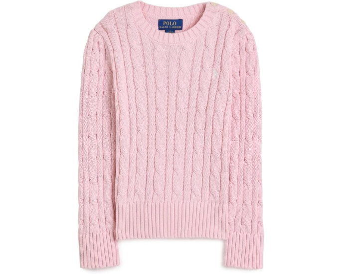 Детский джемпер Polo Ralph Lauren с косами из хлопка