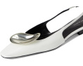 Босоножки Patos Slingback от Tory Burch на квадратном каблуке