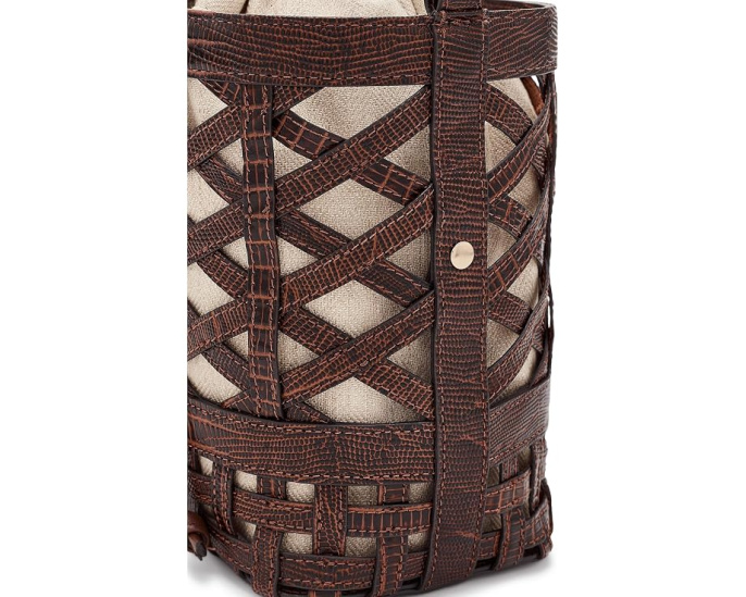 Мини сумка кроссбоди Mini Amelia от Brahmin с открытым верхом