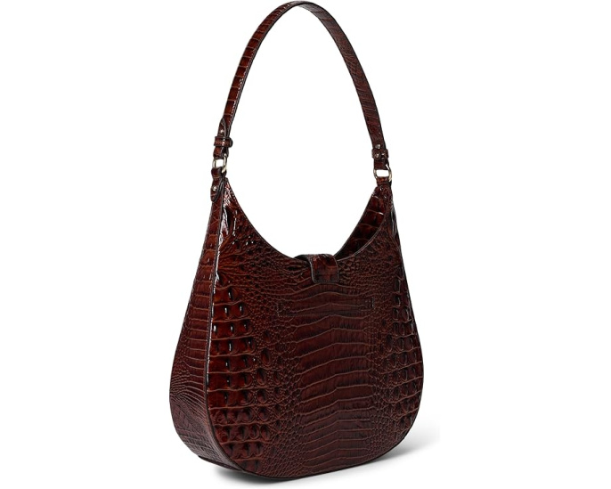 Сумка Brahmin Fallon Slim Shoulderbag через плечо с поворотным замком и карманами