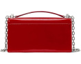 Мини-сумка-кроссбоди Kate Spade New York Deco с цепным ремнем из лаковой кожи