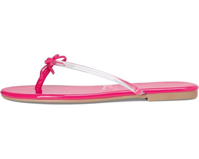 Сандалии Wish List Clear Patent V Leather от Seychelles с бантиком