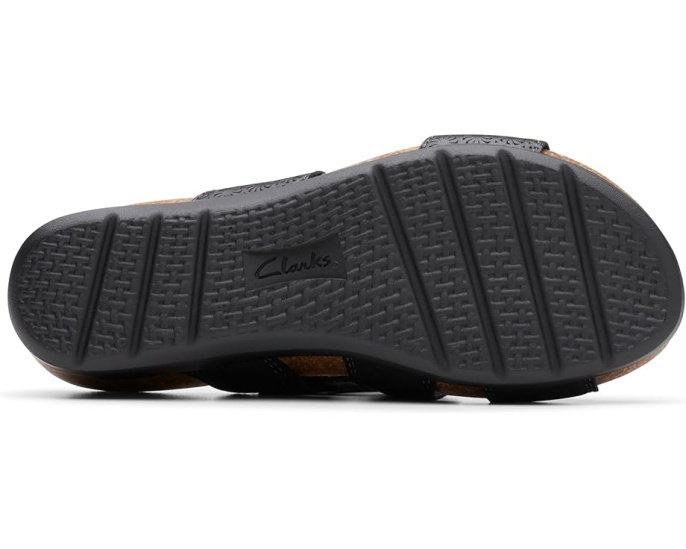 Босоножки Clarks Calenne Maye на микроклине с застежкой велькро