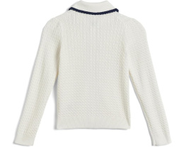 Tipped Pointelle Cardigan (Toddler/Little Kid/Big Kid)