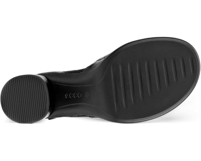 Туфли ECCO Sculpted 55 Luxe Ankle Strap с платформой и лодыжечной лямкой из лакированной кожи