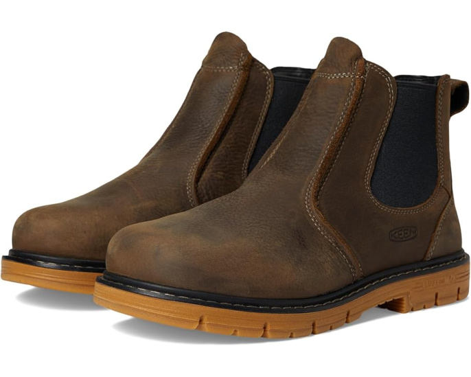 Ботинки KEEN San Jose Pull-On с алюминиевым носком и каблуком 90°