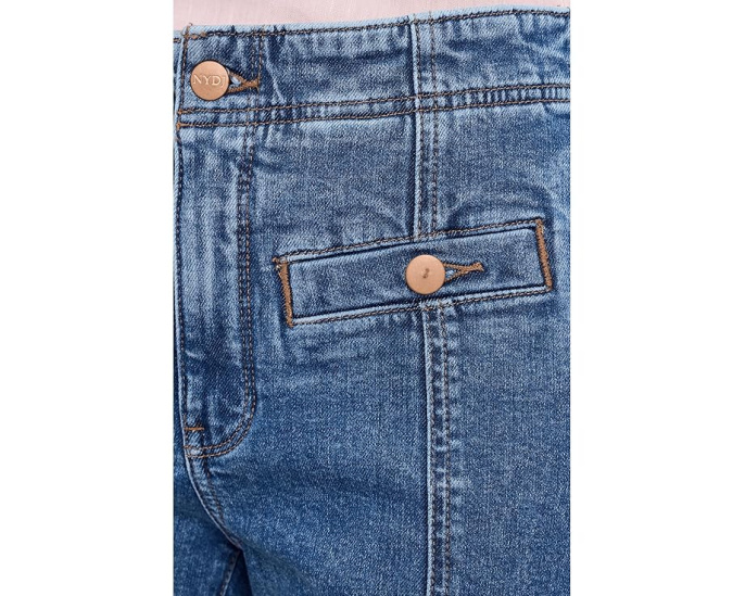 NYDJ шорты Ella Denim Button Welt Pocket