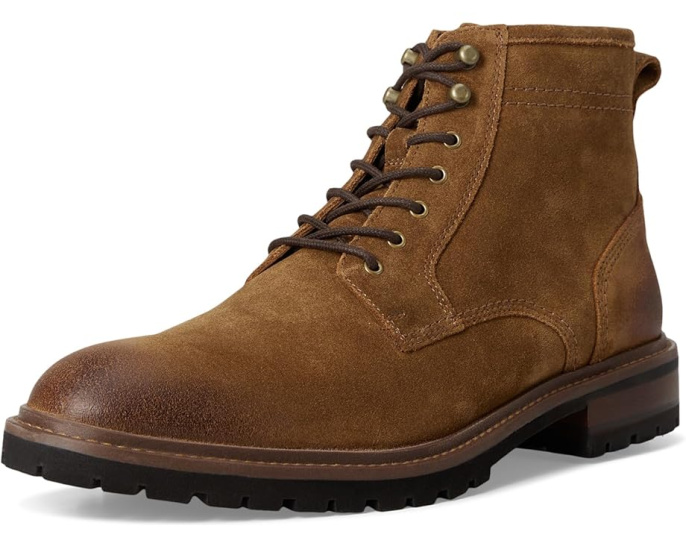 Ботинки Johnston & Murphy Barrett Plain Toe с гладким мысом и шнуровкой