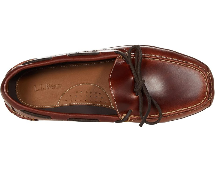 Домашние тапочки L.L.Bean Leather Double-Sole с кожаной подкладкой
