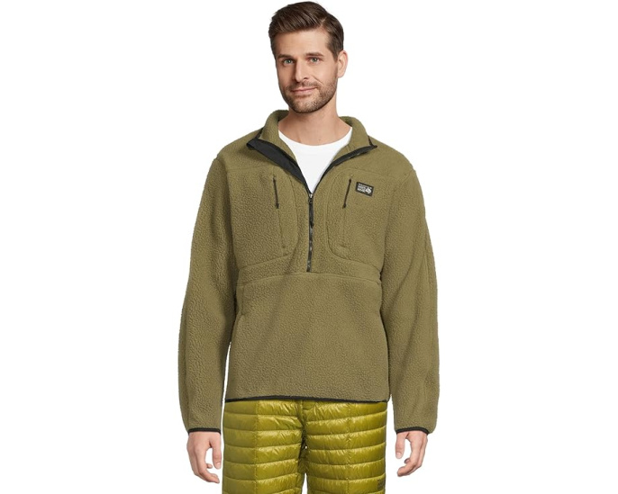 Толстовка Mountain Hardwear HiCamp с высокой горловиной и карманами