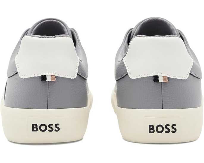 Кеды Aiden Logo Block из кожи от BOSS