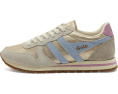 Кроссовки Gola Daytona Blaze с блестящими полосками и кожаным верхом