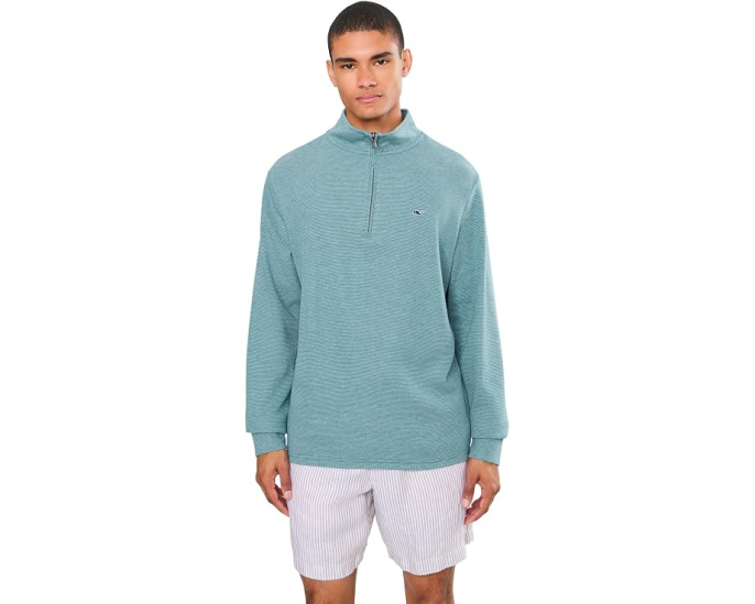 Свитер Vineyard Vines Saltwater с четвертью молнии