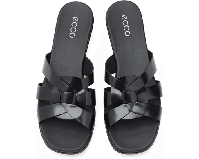 Сандалии ECCO Sculpted Alba 25 Woven с плетеным верхом и каблуком