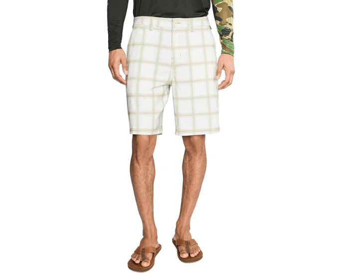 Quiksilver Гибридные шорты Union Print Amphibian 20 из ткани Surfsilk с принтом