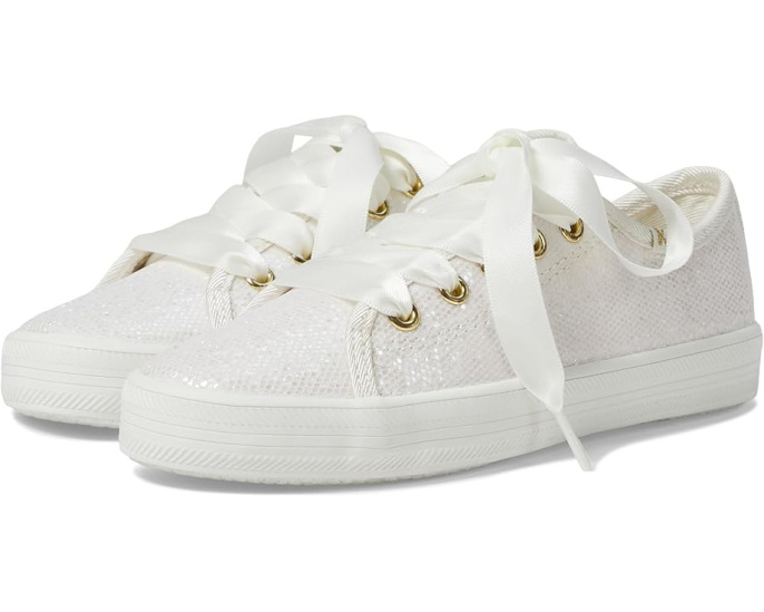 Детские кроссовки Keds Kickstart Celebrations с блестками на полиуретановом верхе