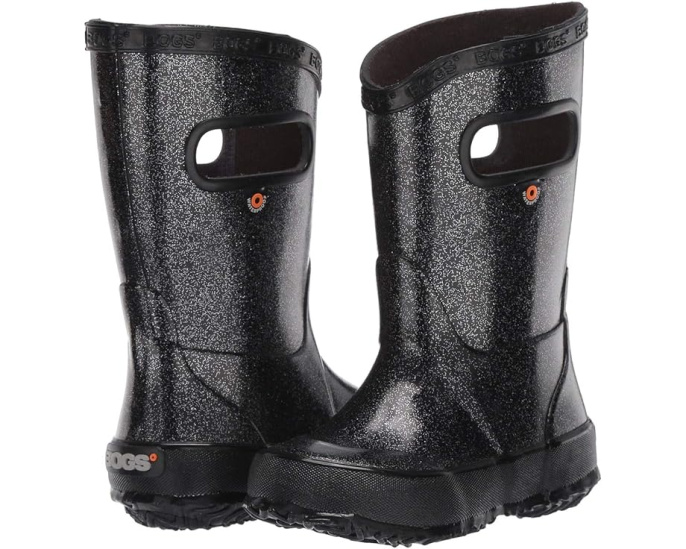 Детские резиновые сапоги Bogs Kids Glitter с блестками