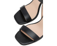 Сандалии Stuart Weitzman Sai Sandals 85 с квадратным носком и каблуком