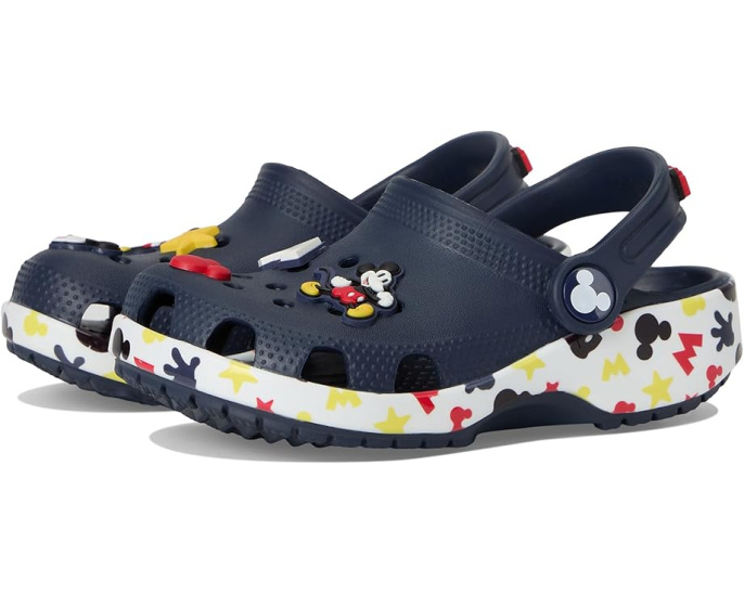 Детские кроксы Crocs с героями Disney Микки и Минни Маус для малышей