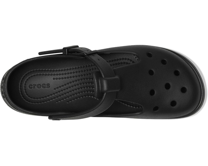 Классические сабо Crocs Mary Jane с ремешком и облачной стелькой