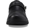 Обувь Clarks Carleigh Pearl из нубука для легкого надевания с круглым носком