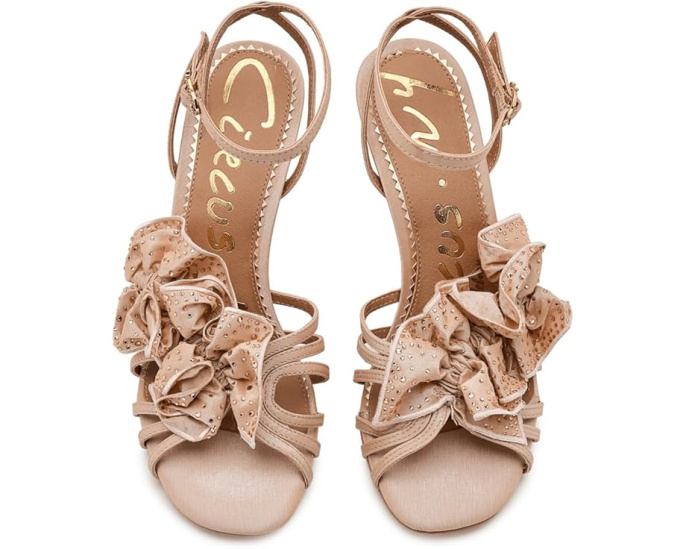 Сандалии Lucille от Circus NY by Sam Edelman с рюшами и декором