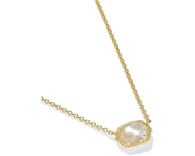 Подвеска Kendra Scott Daphne Frame Short золотистая