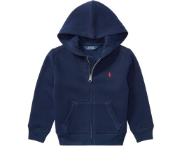 Толстовка с капюшоном из хлопкового флиса Polo Ralph Lauren для маленьких детей