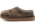 Домашние тапочки UGG Tasman с леопардовым принтом и мехом