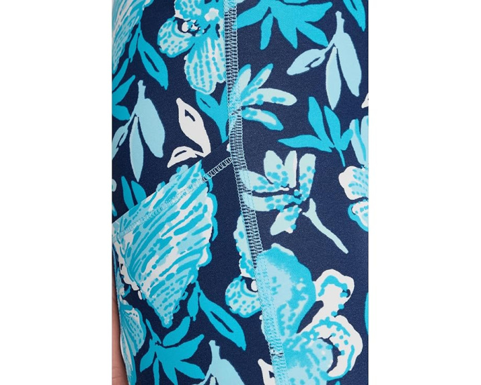 Леггинсы Lilly Pulitzer Weekender High Rise Midi с защитой от солнца